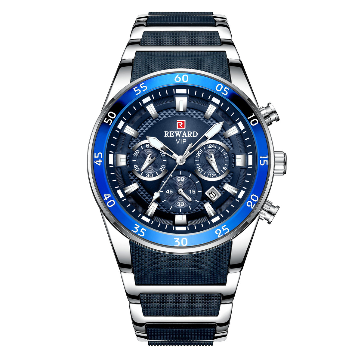 Sports Chronograph Watch – Quartz Movement and Calendar - CASORA & CO