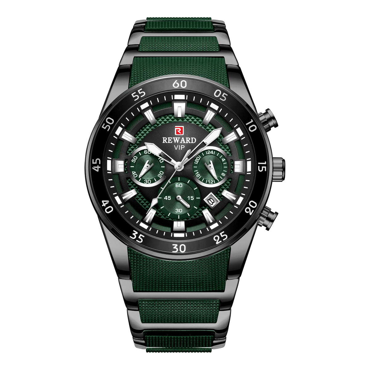 Sports Chronograph Watch – Quartz Movement and Calendar - CASORA & CO
