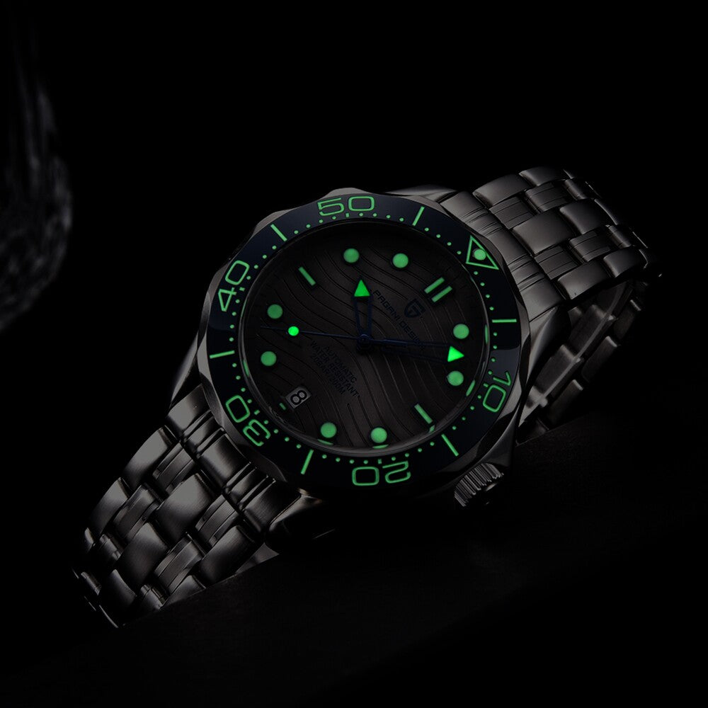 Automatic Mechanical Sports Watch — Luminous Dial