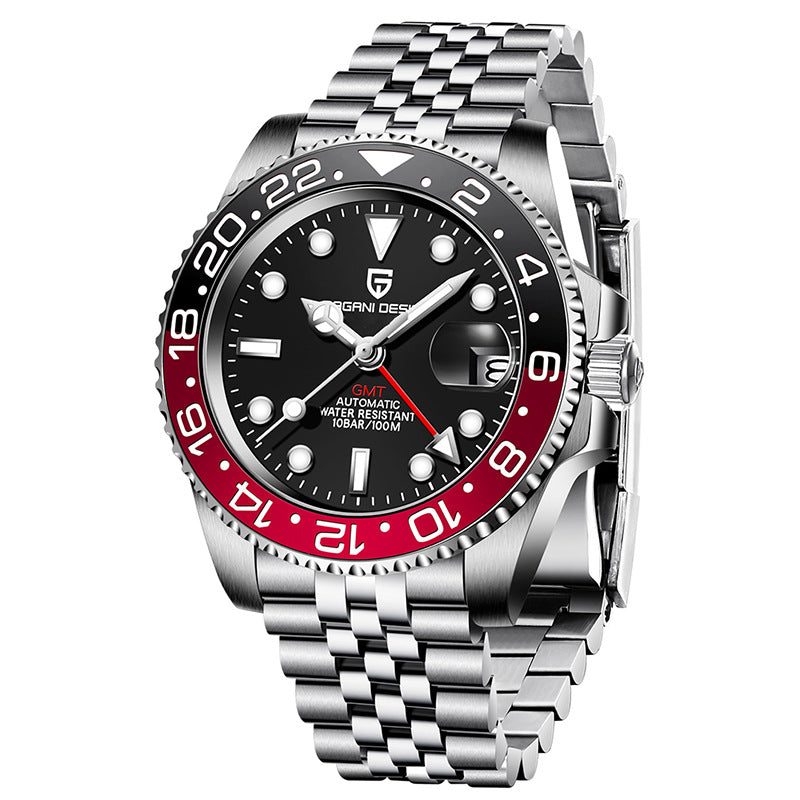 PAGANI DESIGN — Men's GMT Automatic Watch