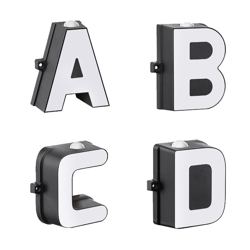 Creative Alphabet LED Wall Light