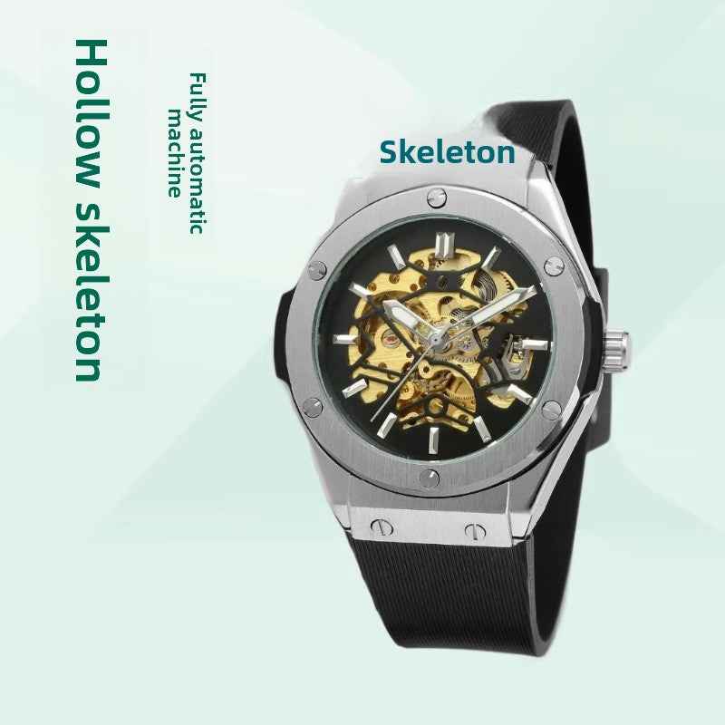 Forsining Men's Skeleton Automatic Mechanical Watch