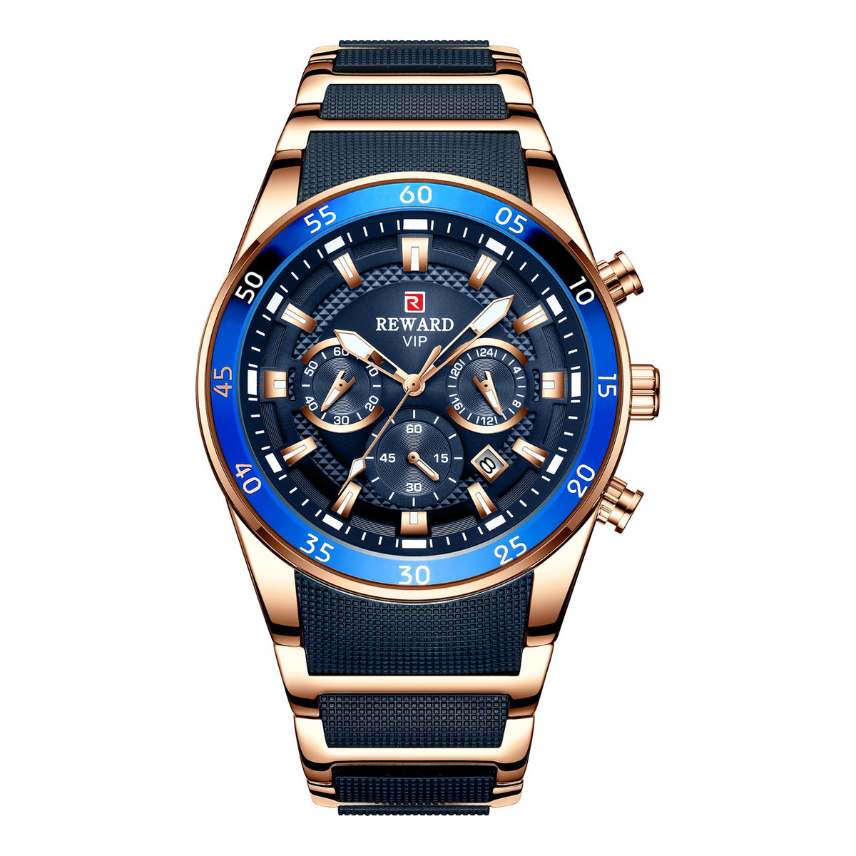 Sports Chronograph Watch – Quartz Movement and Calendar - CASORA & CO