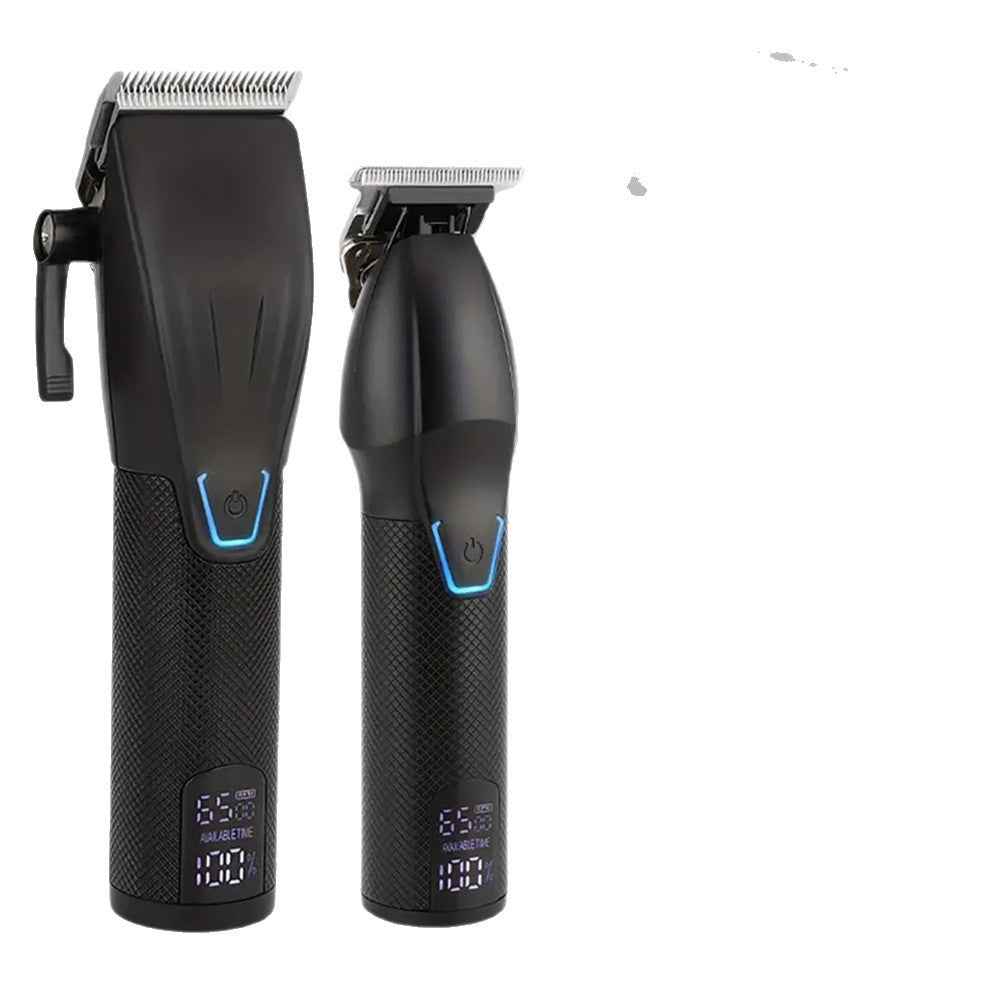 Professional Hair Clipper Set – Cordless LED Trimmer