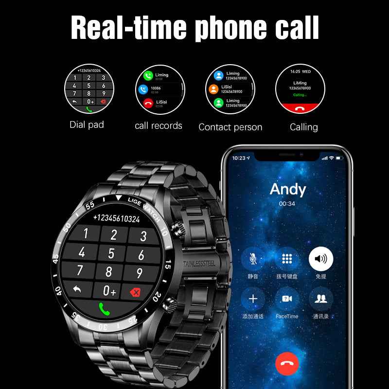Multifunctional Smart Watch – Calls and Step Tracking - CASORA & CO
