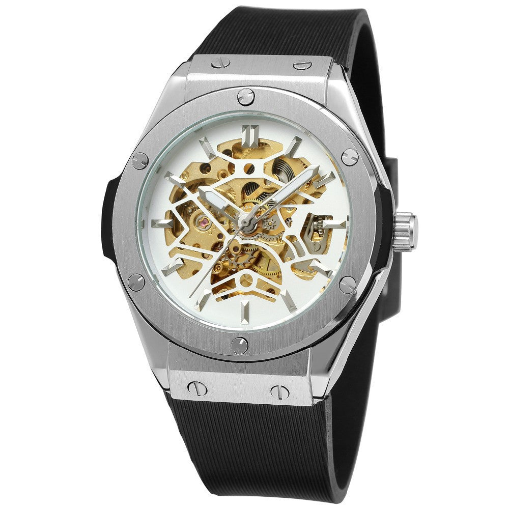 Forsining – Men's Skeleton Automatic Watch - CASORA & CO