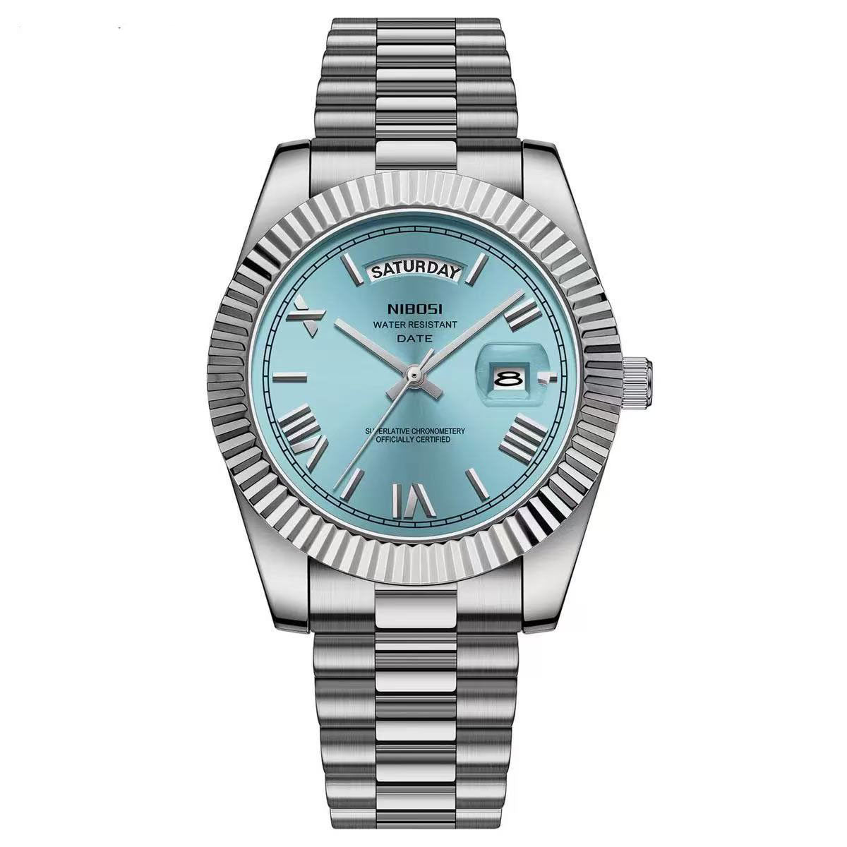Classic Retro Calendar Watch — Vintage Style