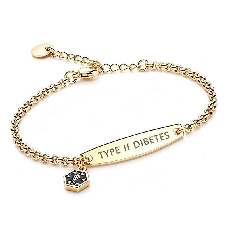 Medical ID Bracelet – Stainless Steel Tag