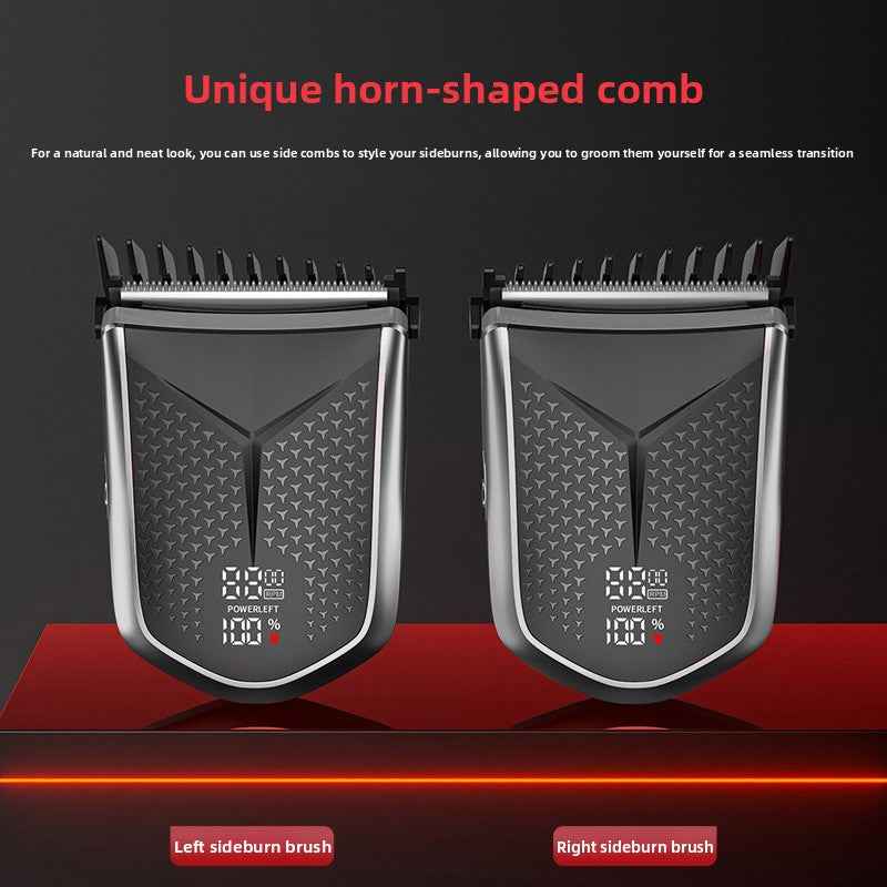 Rechargeable Hair Clipper – Digital Display