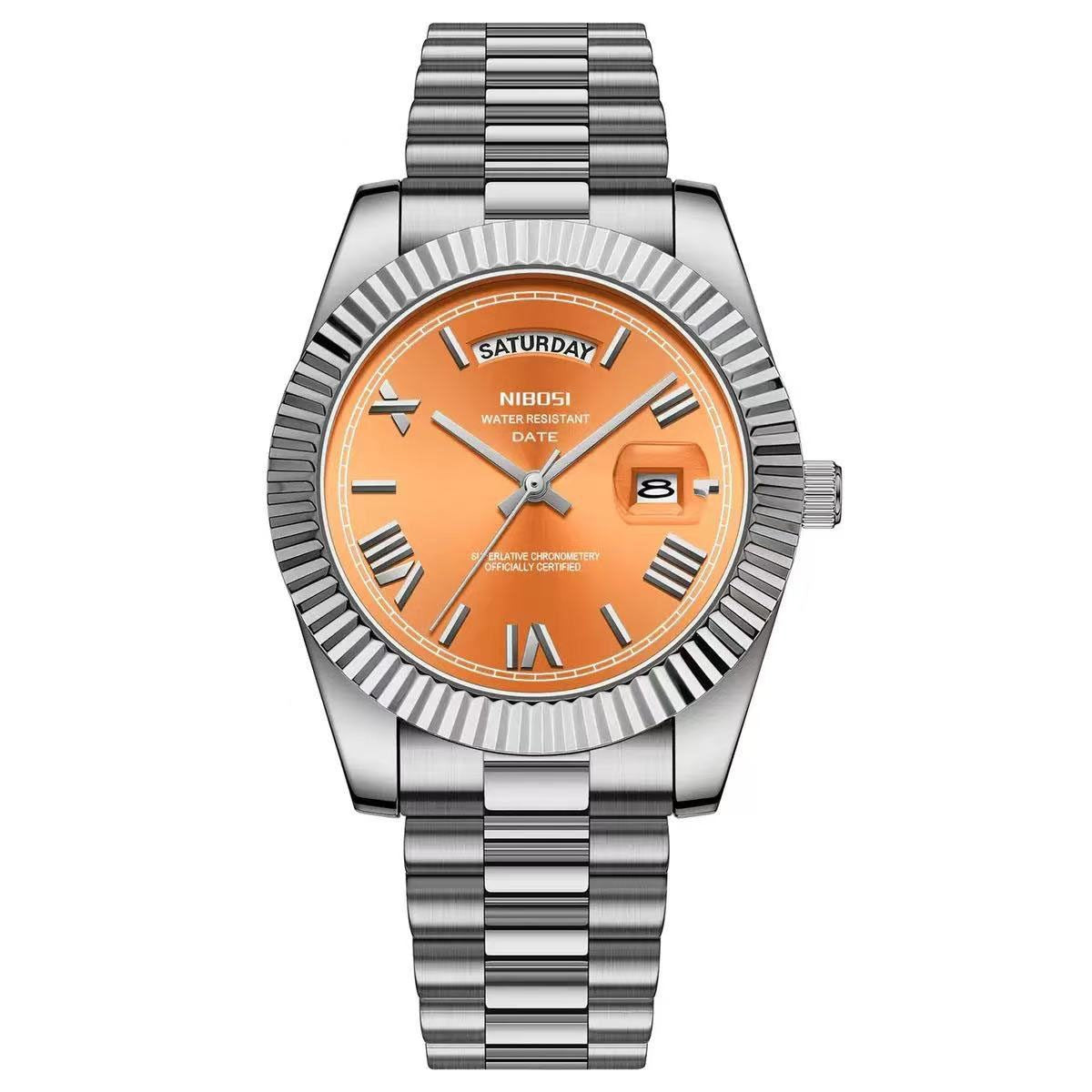 Classic Retro Calendar Watch — Vintage Style