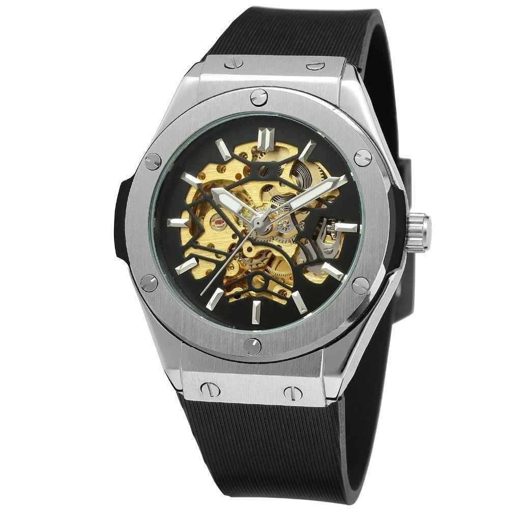 Forsining Men's Skeleton Automatic Mechanical Watch