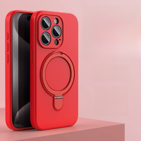 Magnetic Silicone Phone Case – iPhone Case with Stand - CASORA & CO