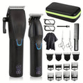 Professional Hair Clipper Set – Cordless LED Trimmer - CASORA & CO