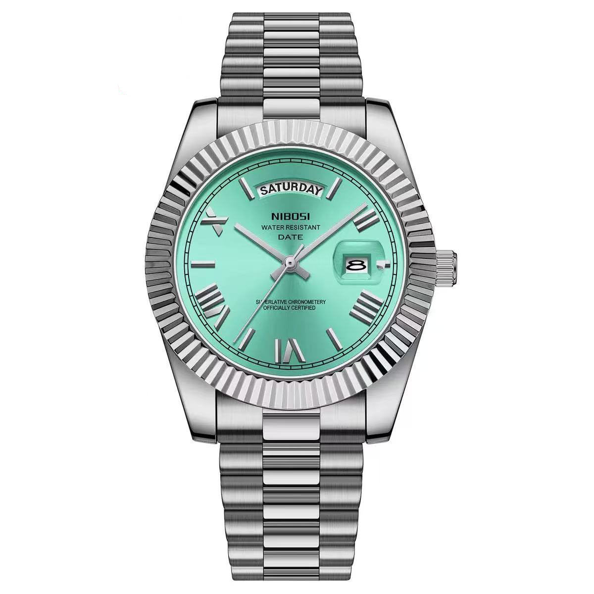 Classic Retro Calendar Watch — Vintage Style