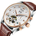Open Dial Mechanical Watch — Automatic Watch with Calendar