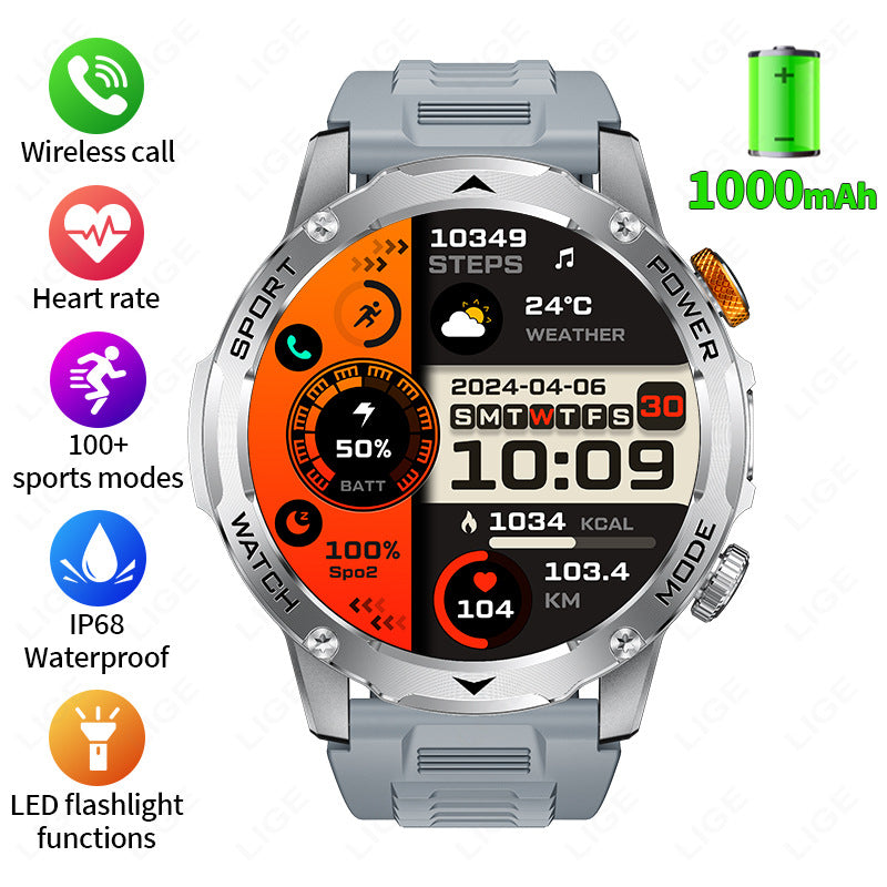 Bluetooth Smart Watch – Calls and Step Tracking - CASORA & CO
