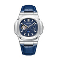 Sun Moon Star Mechanical Watch — Leather Strap