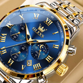 Men's Quartz Chronograph Watch – 41mm Dial