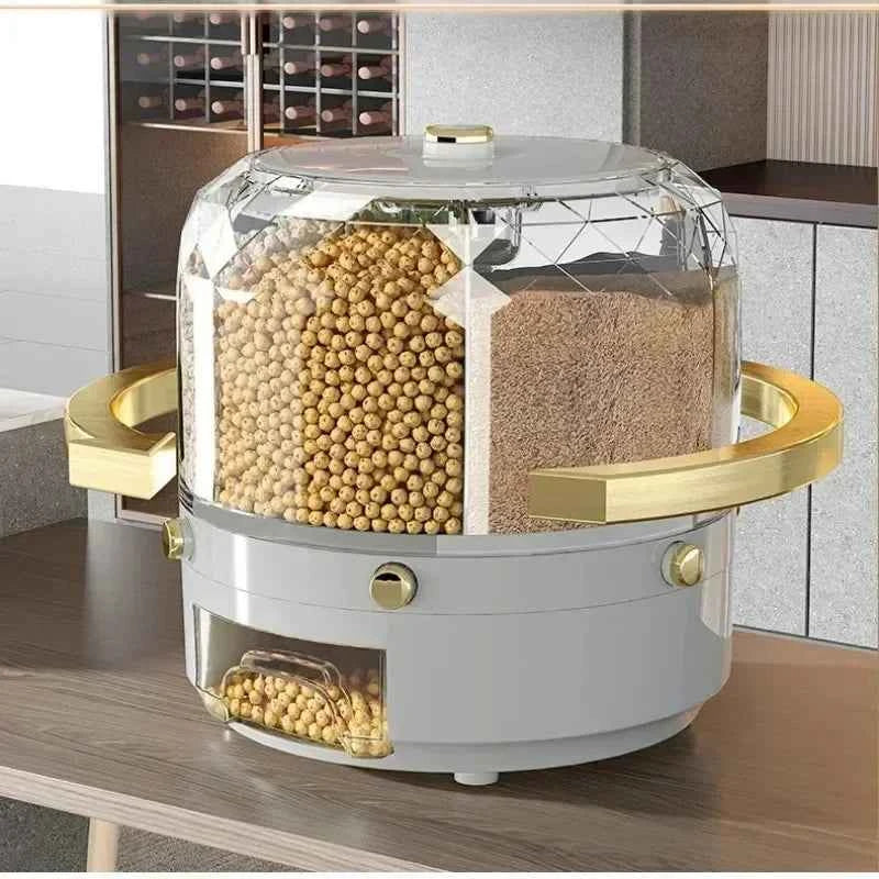 360° Rotating Rice & Grain Dispenser