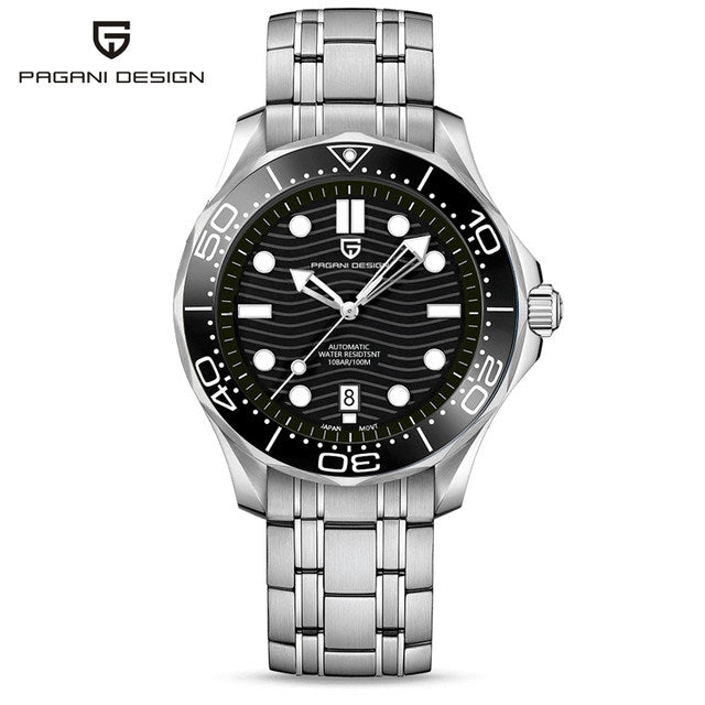Automatic Mechanical Sports Watch — Luminous Dial