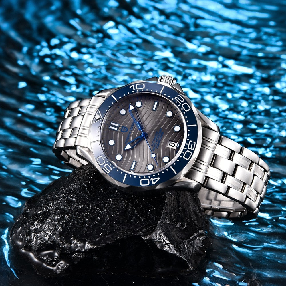 Automatic Mechanical Sports Watch — Luminous Dial