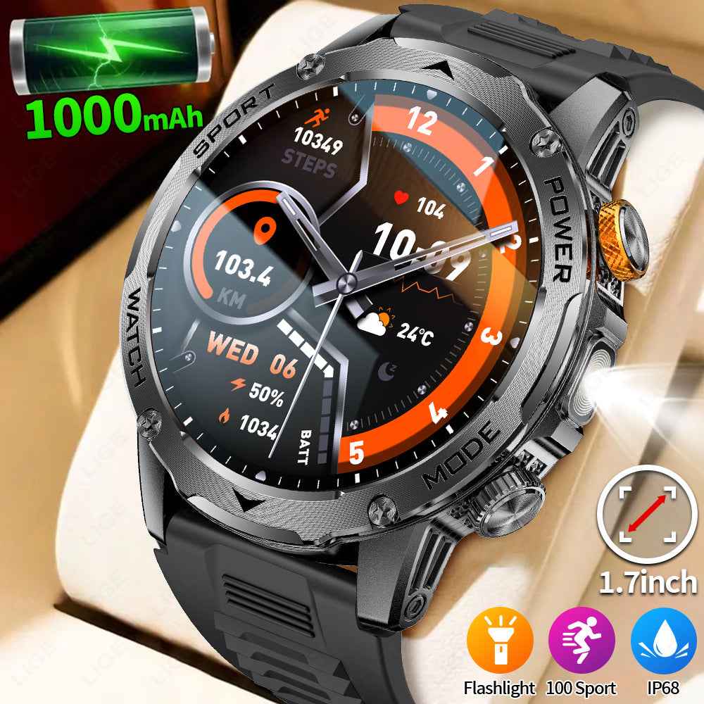 Bluetooth Smart Watch – Calls and Step Tracking