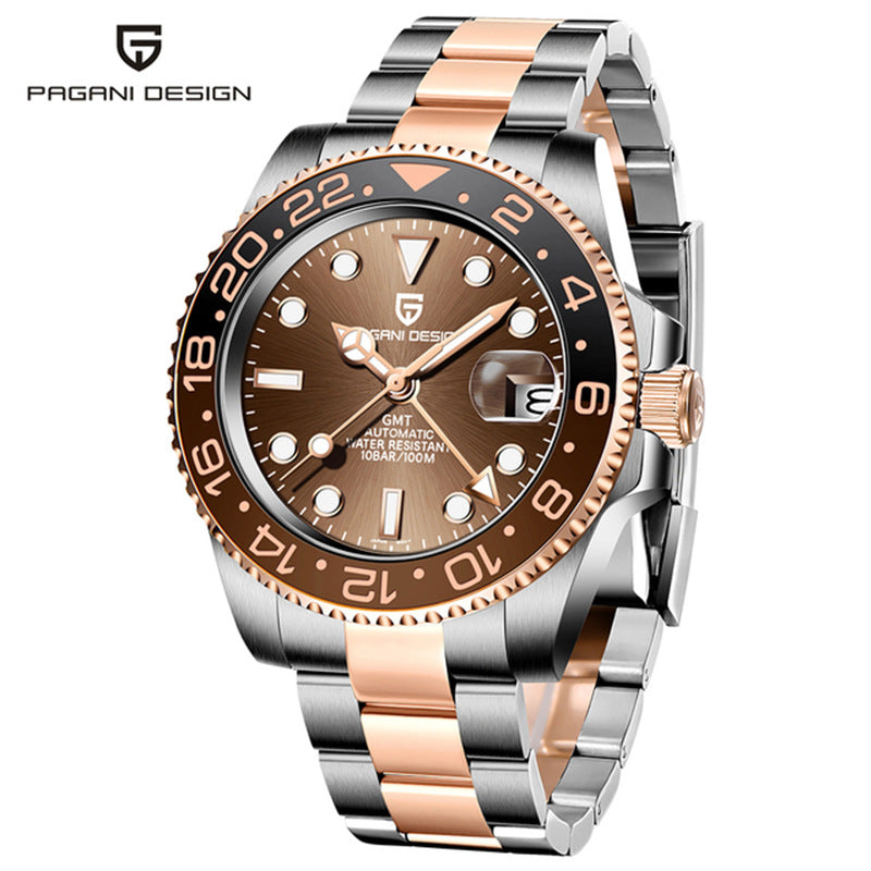 PAGANI DESIGN — Men's GMT Automatic Watch