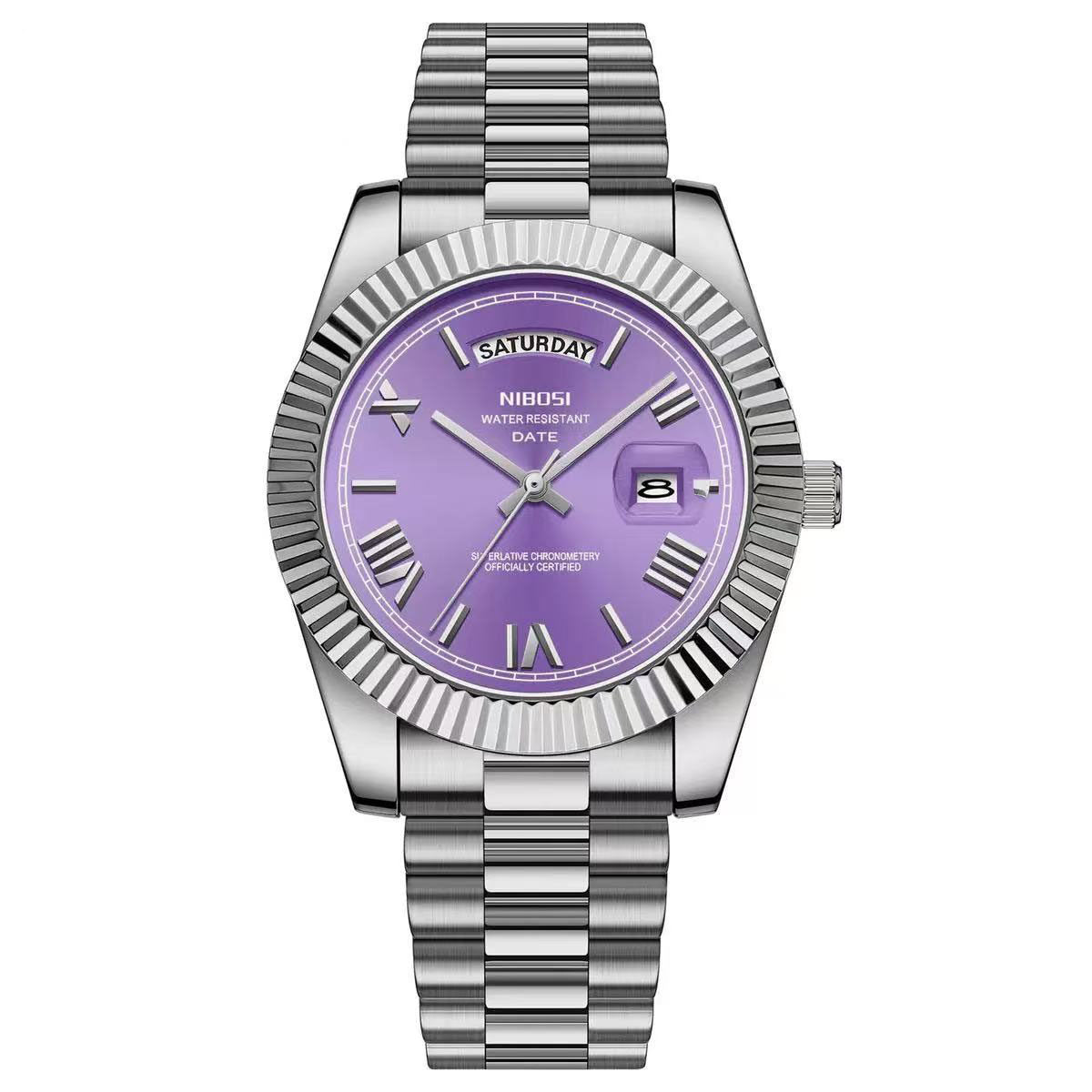 Classic Retro Calendar Watch — Vintage Style