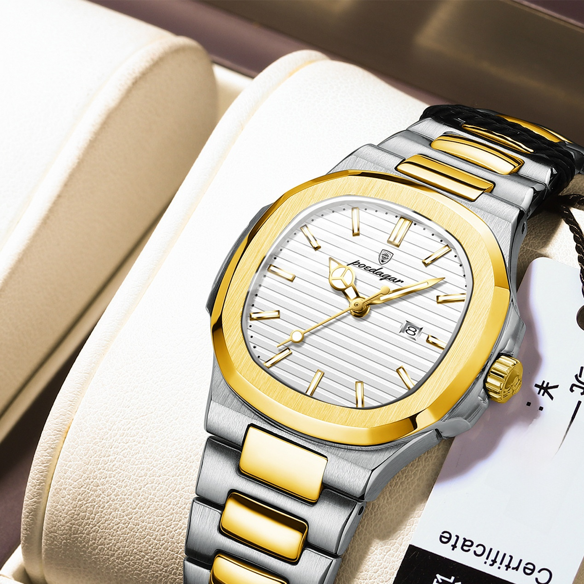 Ladies Fashion Quartz Watch – Day and Date - CASORA & CO