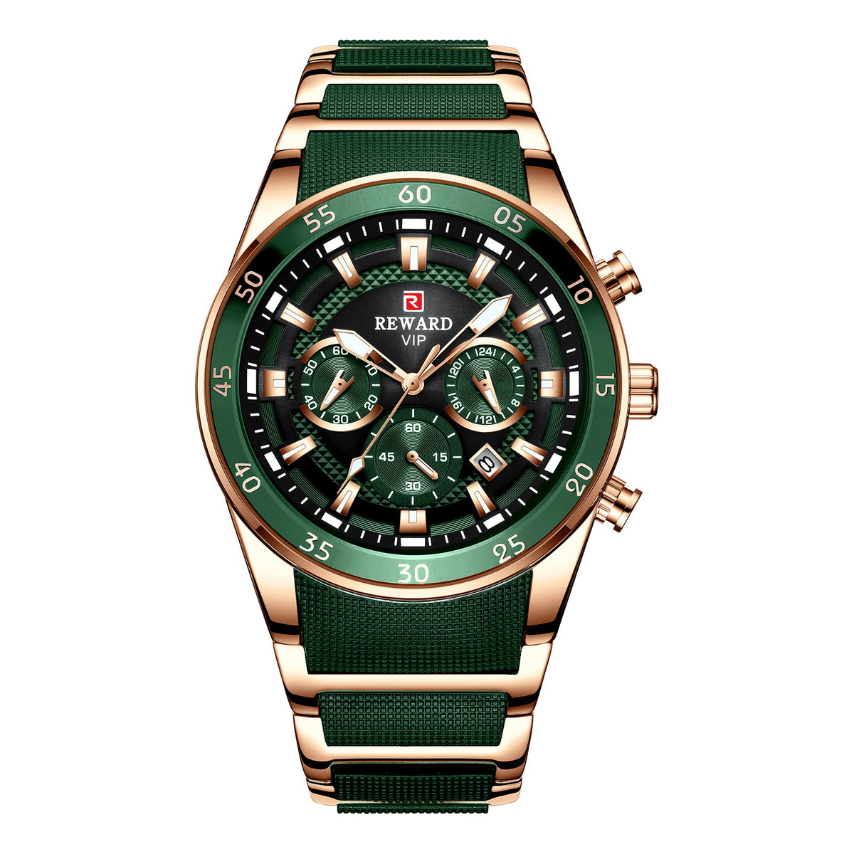 Sports Chronograph Watch – Quartz Movement and Calendar - CASORA & CO