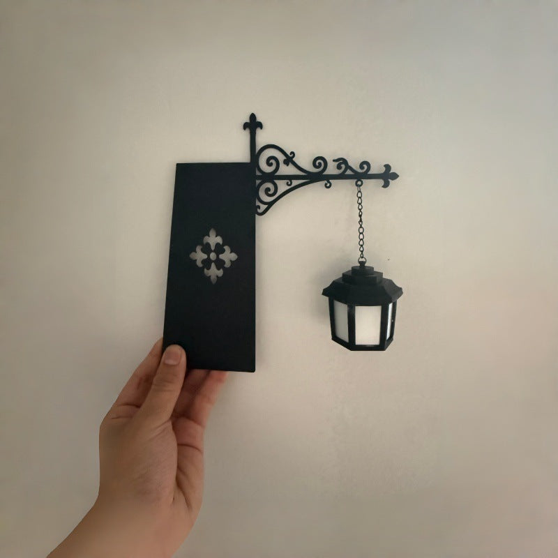 Ghost Bookshelf Decorative Lantern