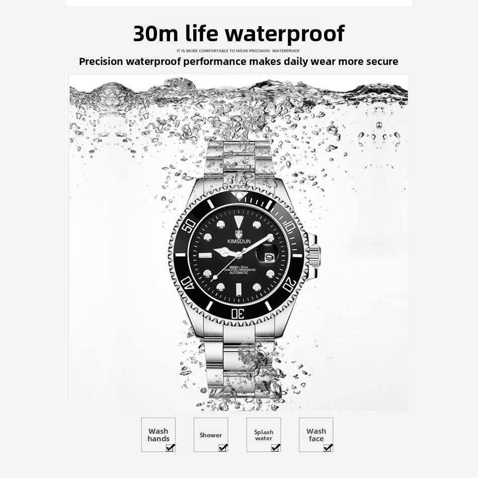 Men's Mechanical Watch — 43mm Automatic Dial