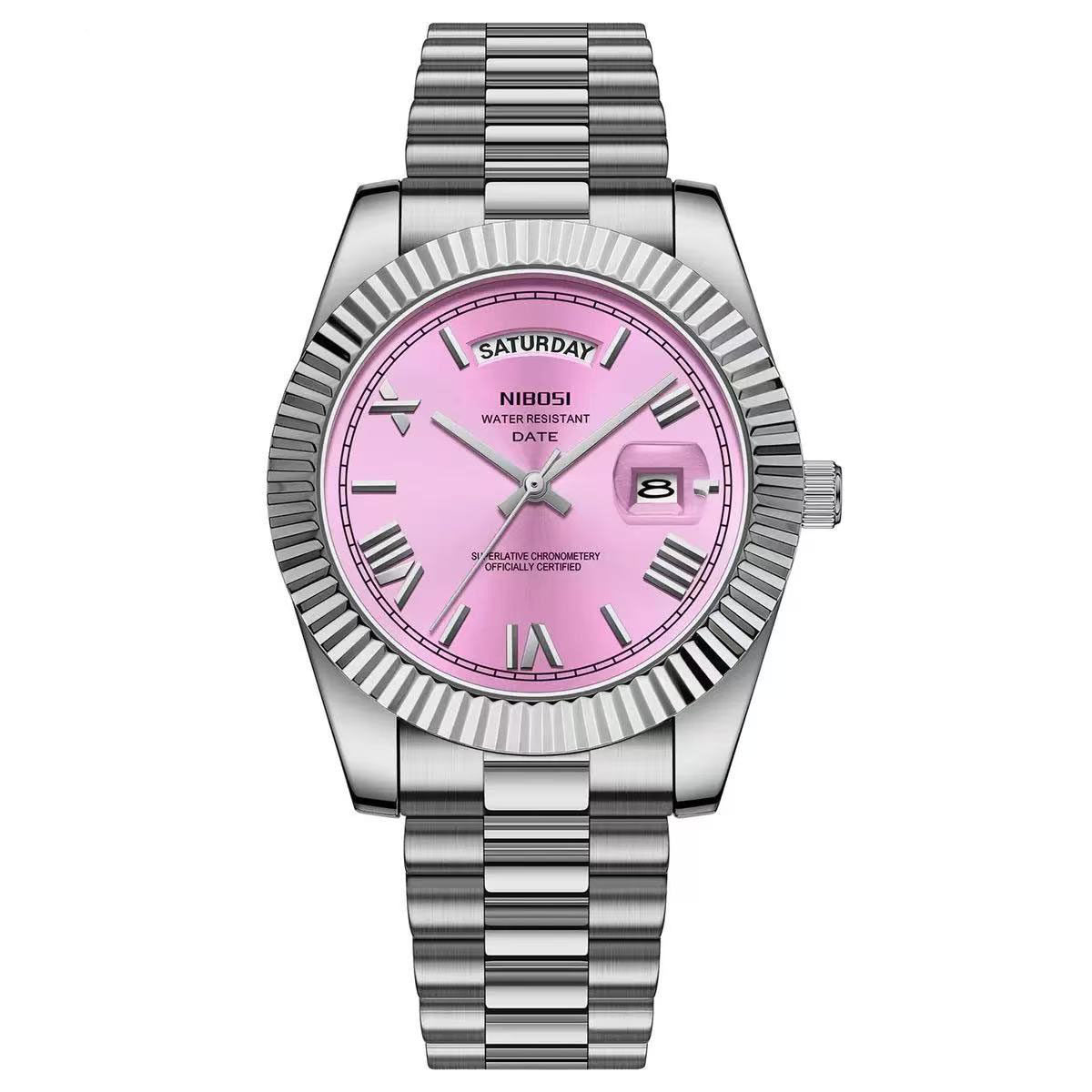 Classic Retro Calendar Watch — Vintage Style