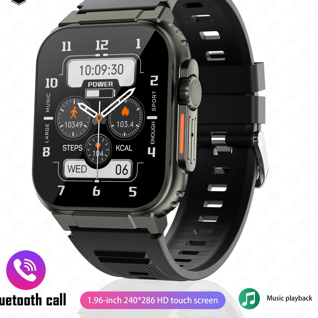 Square Bluetooth Smart Watch – Activity Tracking - CASORA & CO