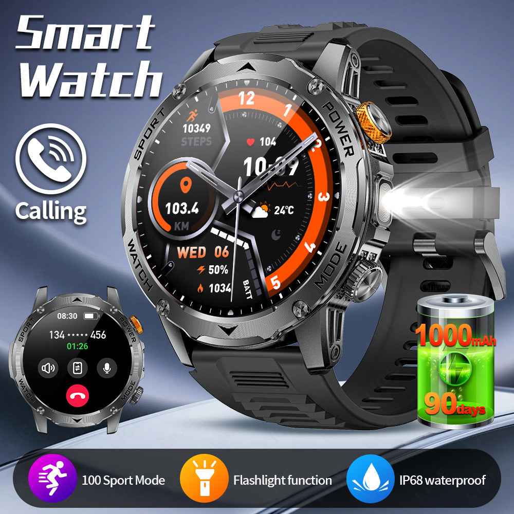 Bluetooth Smart Watch – Calls and Step Tracking
