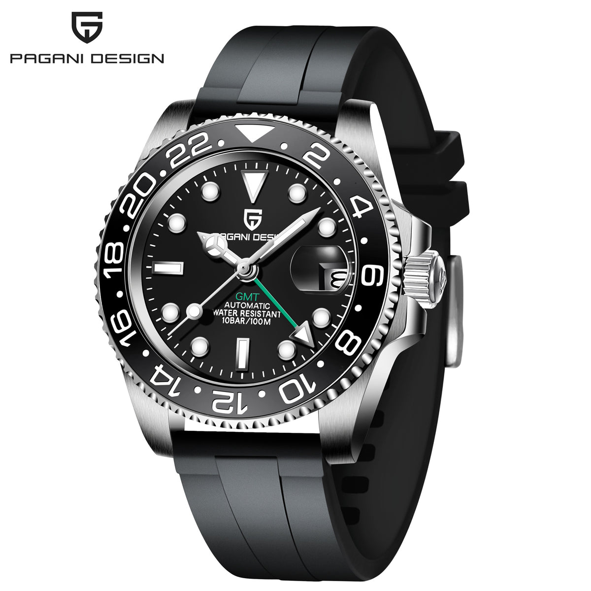 PAGANI DESIGN — Men's GMT Automatic Watch