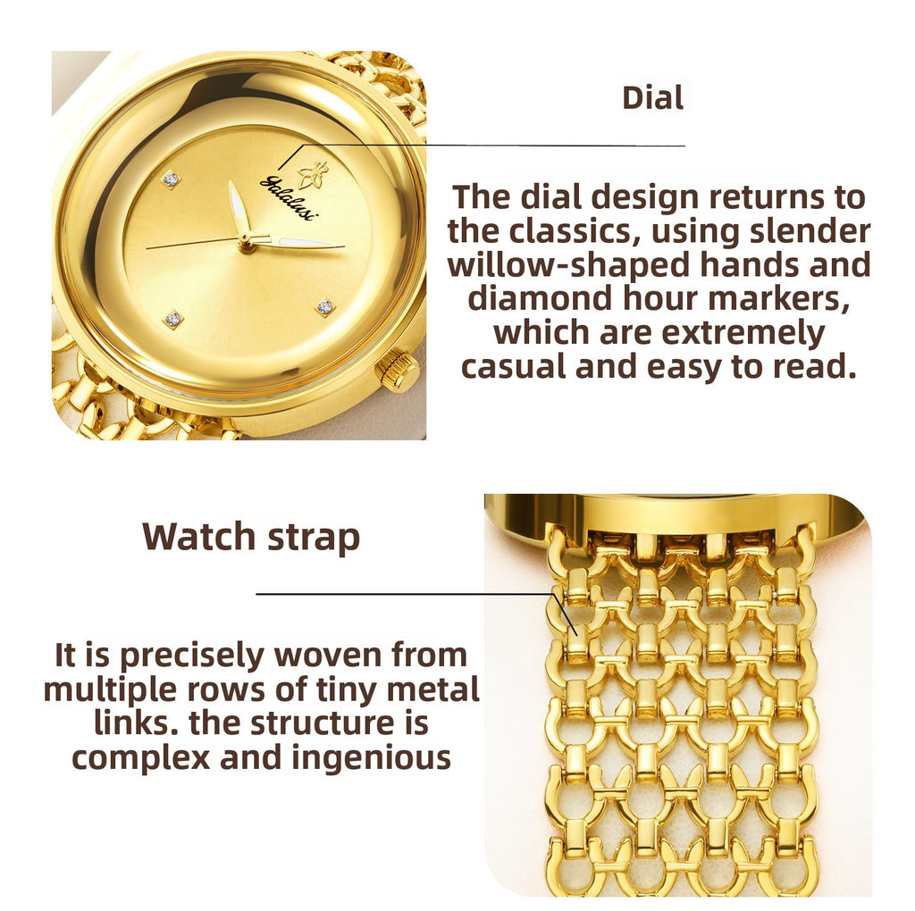 Yalalusi — Women's Openwork Bracelet Watch