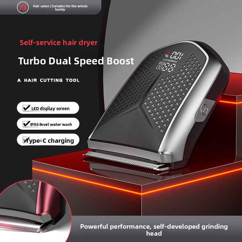 Rechargeable Hair Clipper – Digital Display