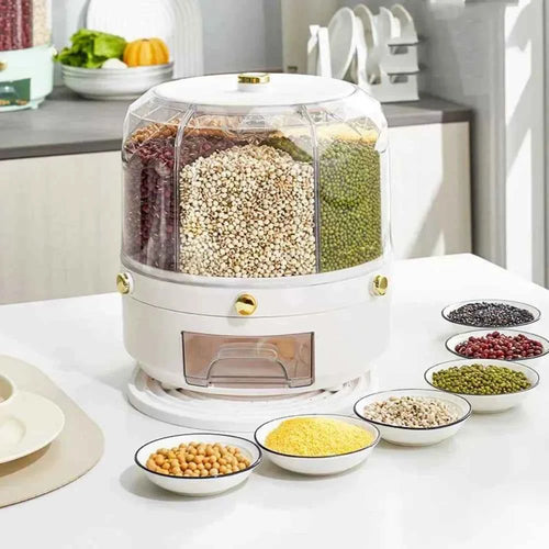 360° Rotating Rice & Grain Dispenser