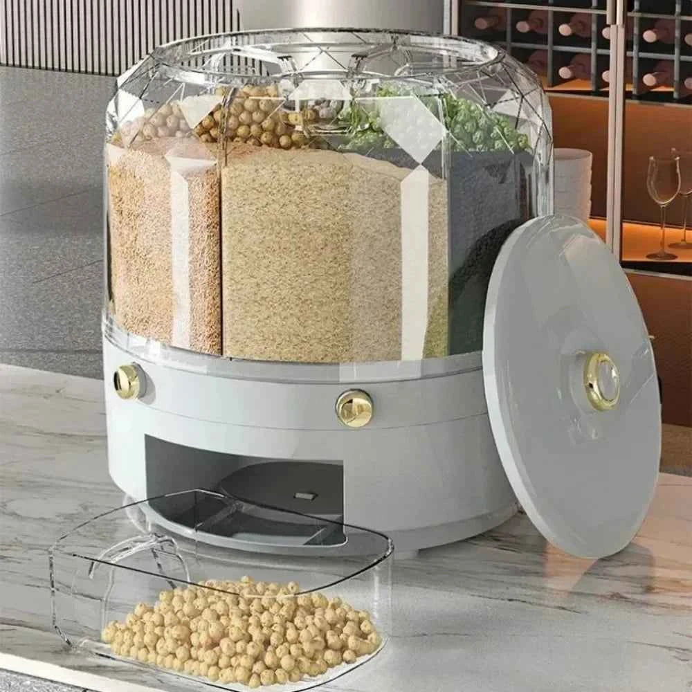 360° Rotating Rice & Grain Dispenser
